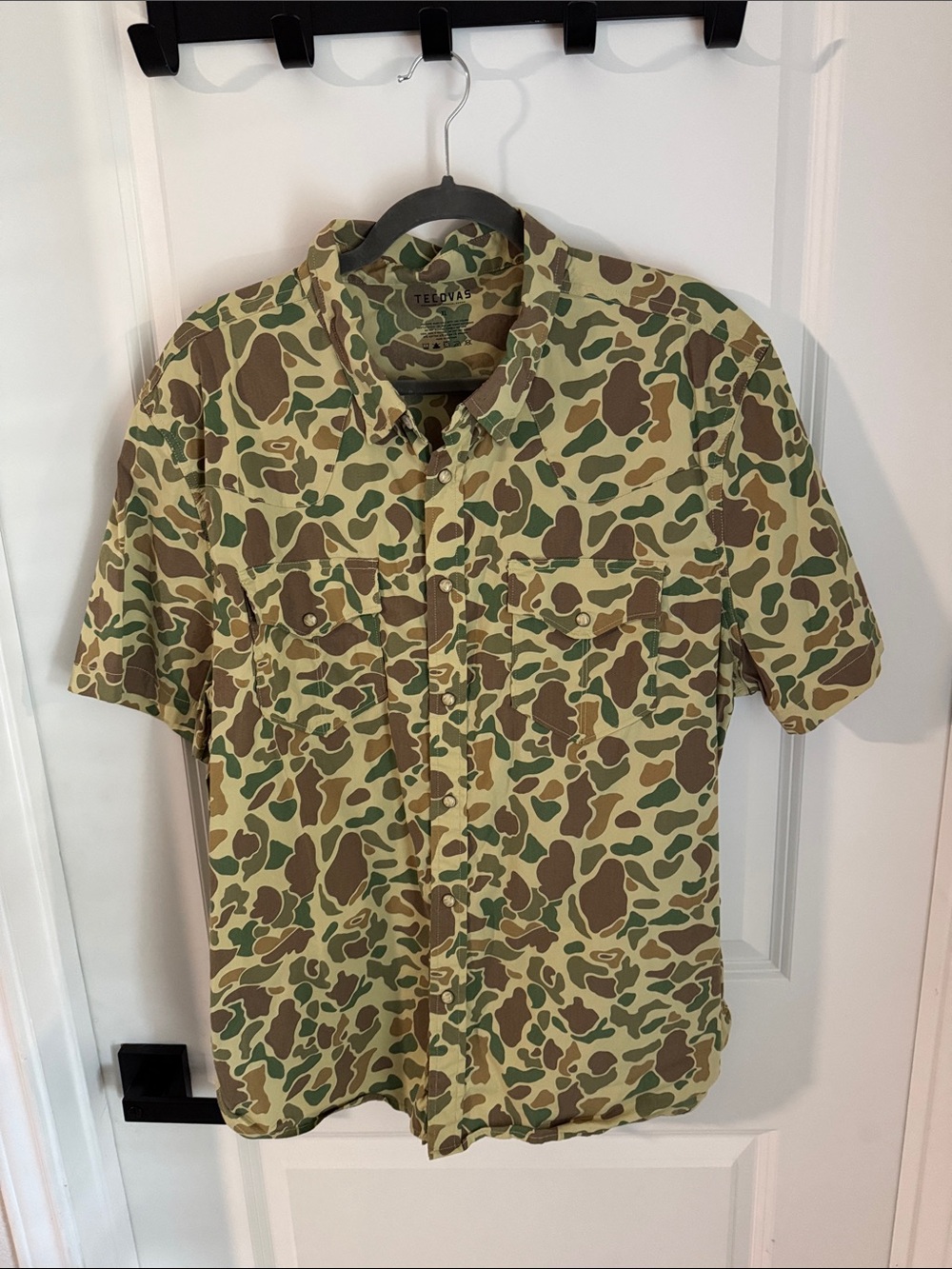 Tecovas performance camo shirt